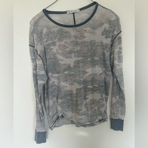 Free people camo top